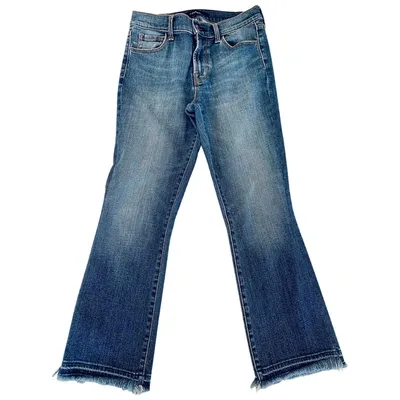 Pre-owned J Brand Short Jeans In Blue