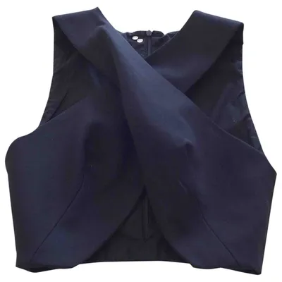 Pre-owned Dondup Camisole In Black