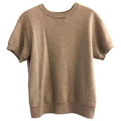 Pre-owned Sacai Grey Cotton Top