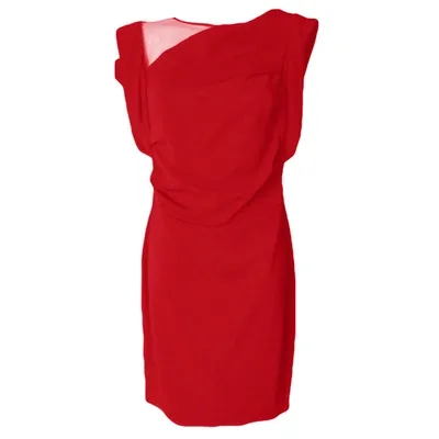 Pre-owned Hoss Intropia Mid-length Dress In Red