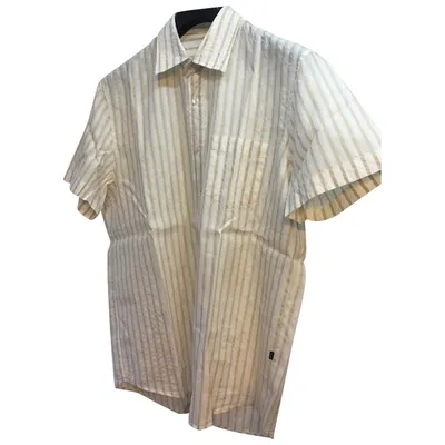 Pre-owned Hugo Boss Shirt In White