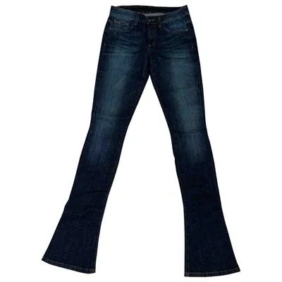 Pre-owned Joe's Slim Jeans In Blue