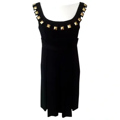 Pre-owned Temperley London Mini Dress In Black