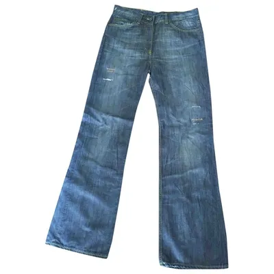 Pre-owned Dondup Large Jeans In Blue