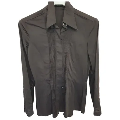 Pre-owned C.p. Company Shirt In Brown