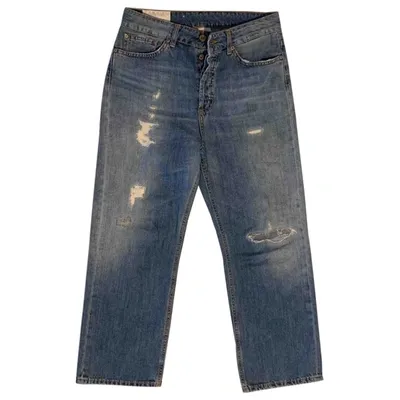 Pre-owned Dondup Blue Denim - Jeans Jeans