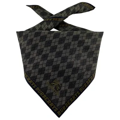 Pre-owned Burberry Neckerchief In Brown