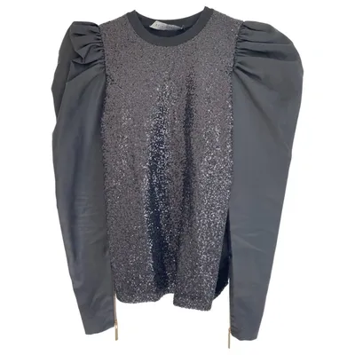 Pre-owned Elie Saab Jumper In Black