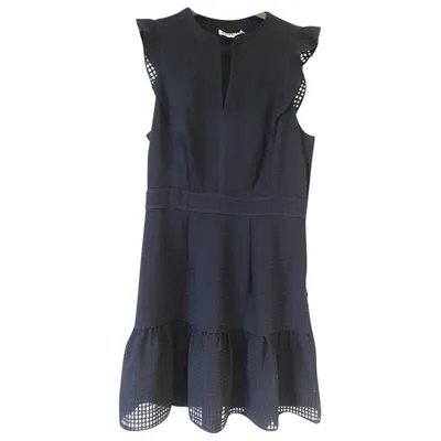 Pre-owned Whistles Mid-length Dress In Navy