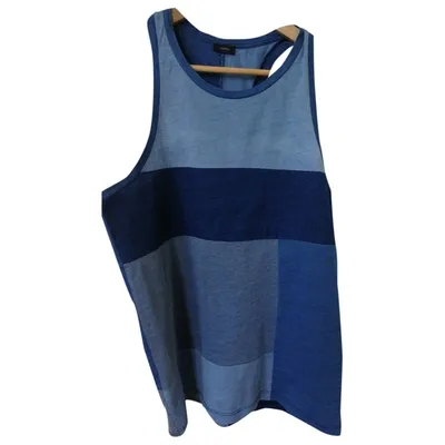 Pre-owned Joseph Vest In Blue