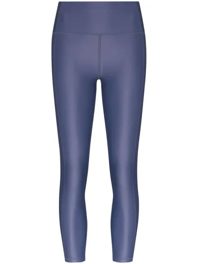 Sweaty Betty Speedy Seamless Running Leggings In Blue