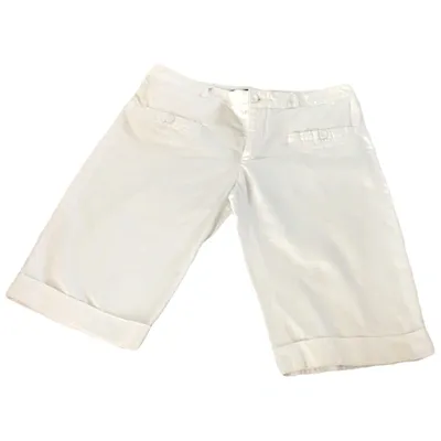 Pre-owned Balenciaga White Cotton Shorts