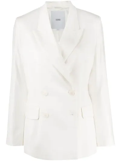 Closed Double-breasted Blazer In White