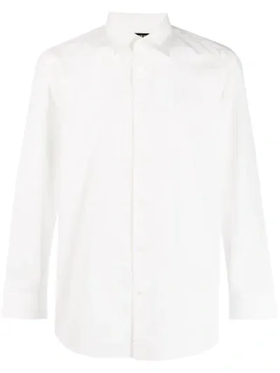 Issey Miyake Popeline-hemd In White