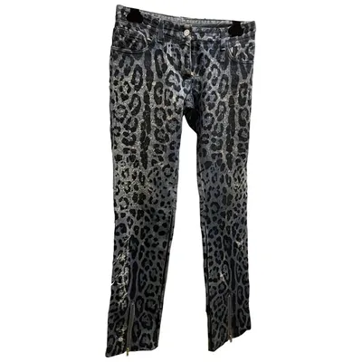 Pre-owned Dolce & Gabbana Large Pants In Blue