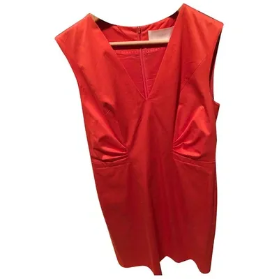 Pre-owned Hugo Boss Mid-length Dress In Orange