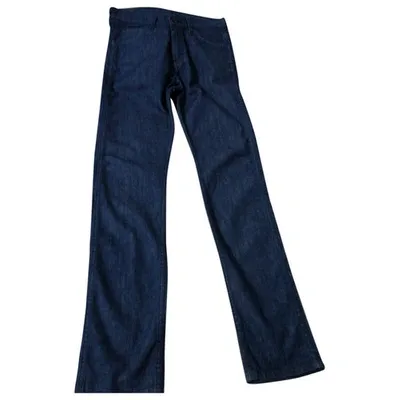 Pre-owned Levi's Trousers In Blue