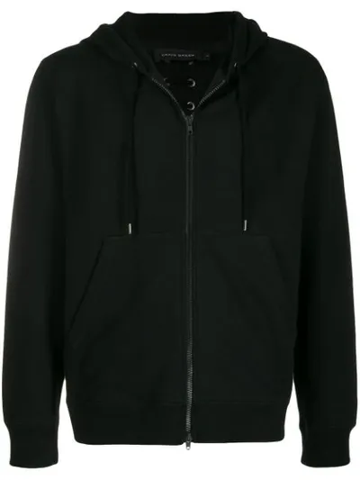 Craig Green Lace-up Detail Zip Hoodie In Black