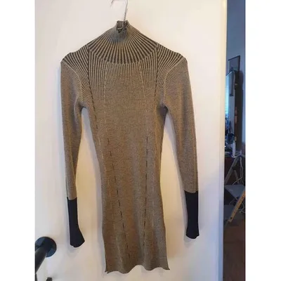 Pre-owned By Malene Birger Wool Knitwear In Green