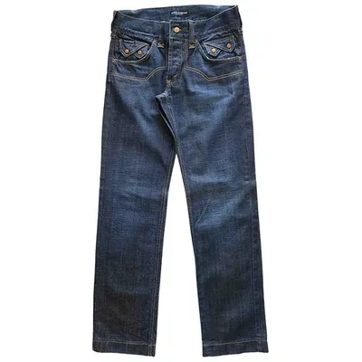 Pre-owned Dolce & Gabbana Straight Jeans In Blue