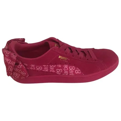 Pre-owned Puma Trainers In Pink