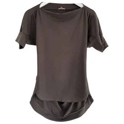 Pre-owned Repetto Jersey Top In Brown