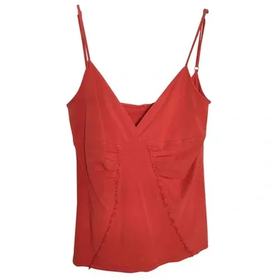 Pre-owned Max Mara Camisole In Orange