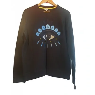 Pre-owned Kenzo Black Cotton Knitwear