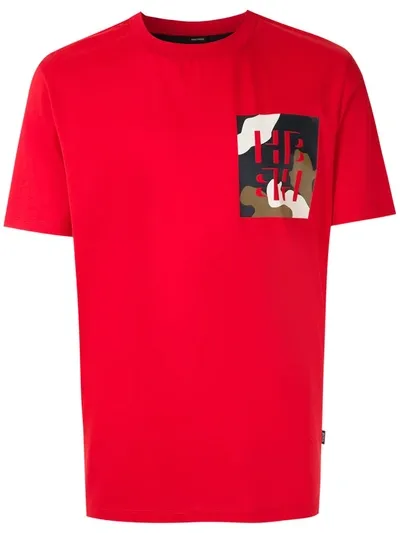 Hugo Boss Boss Mercerised Cotton Tames 12 T-shirt Colour: Red