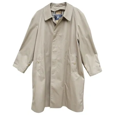 Pre-owned Burberry Trenchcoat In Beige