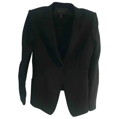 Pre-owned Bcbg Max Azria Jacket In Black