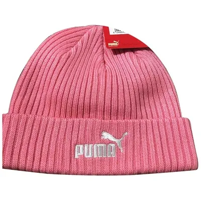 Pre-owned Puma Beanie In Pink