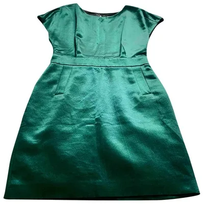 Pre-owned Whistles Mid-length Dress In Green