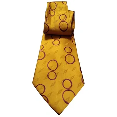 Pre-owned Hugo Boss Silk Tie In Other