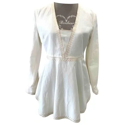 Pre-owned Stella Mccartney Tunic In White