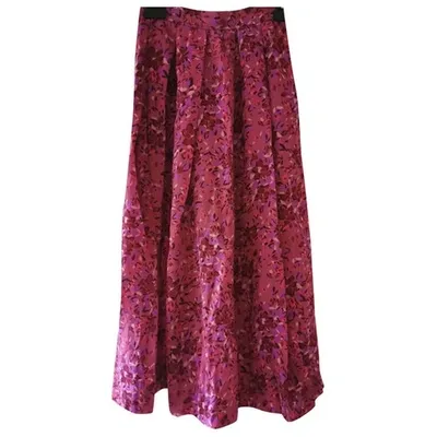 Pre-owned Saint Laurent Mid-length Skirt In Pink