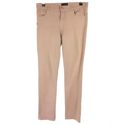 Pre-owned The Kooples Slim Jeans In Pink