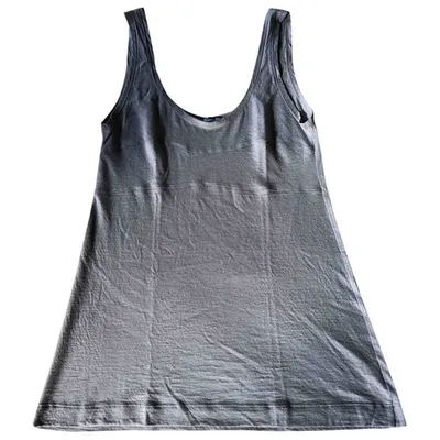 Pre-owned Kristensen Du Nord Cashmere Vest In Grey