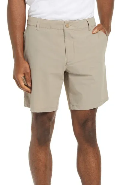 Rhone Flat Front Resort Shorts In Khaki