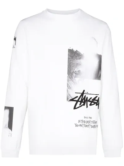 Alyx X Stüssy Long Sleeve T-shirt In White