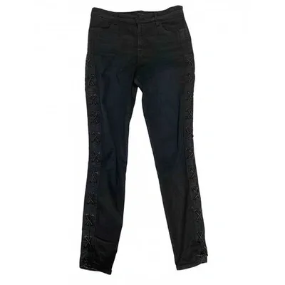 Pre-owned J Brand Black Cotton Jeans