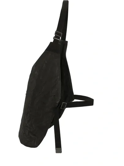 Boris Bidjan Saberi Shoulder Belt Bag In Black