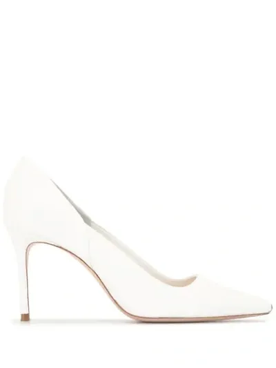 Schutz New Classic Stiletto Pumps In White