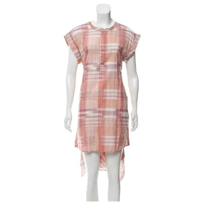 Pre-owned Ulla Johnson Mini Dress In Orange