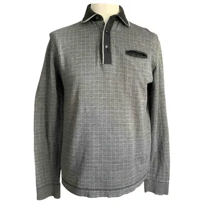 Pre-owned Hugo Boss Polo Shirt In Grey