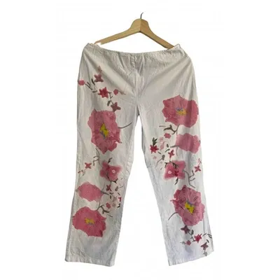 Pre-owned Emanuel Ungaro Trousers In Multicolour