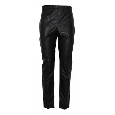 Pre-owned Philosophy Di Lorenzo Serafini Trousers In Black