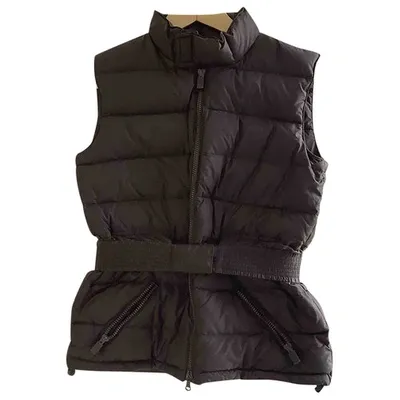 Pre-owned Aspesi Short Vest In Brown