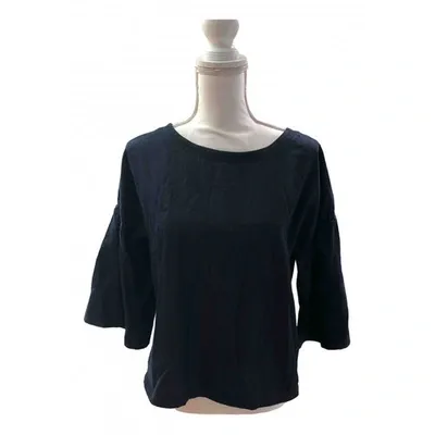 Pre-owned J Brand Blue Cotton Top