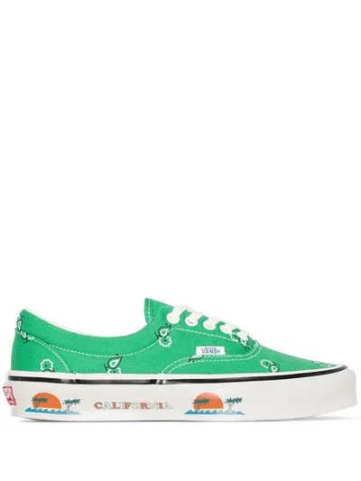 Vans Green Og Era Lx Sneakers